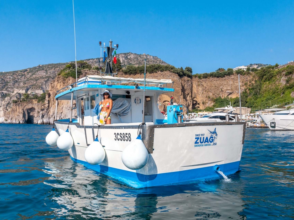 Turismo de pesca en Capri